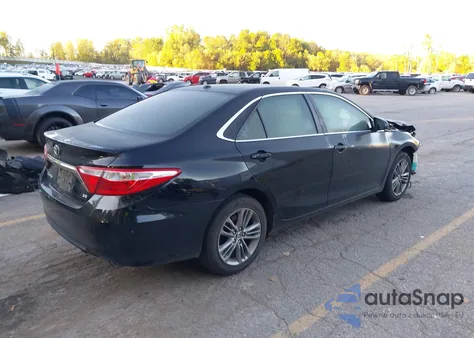 2016 Toyota Camry Se z USA, uszkodzony, nr VIN 4T1BF1FK6GU524290